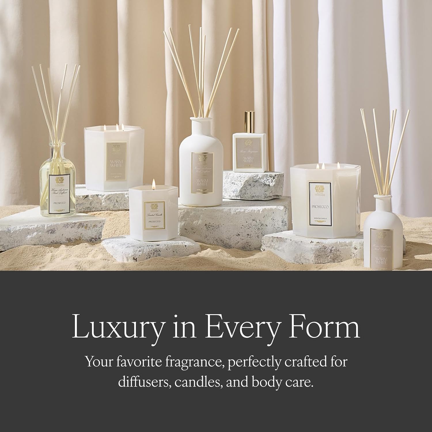 Antica Farmacista Home Ambiance Diffuser - Long-Lasting Reed Scent Diffuser - Luxury Room Freshener Gift - Aperol Spritz, 16.9 fl oz