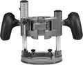 48-10-5601 for Milwaukee M18 FUEL Compact Router Plunge Base with 2' Plunge Depth, 6-Step Depth Stop Turret With 1/8' Step Increments