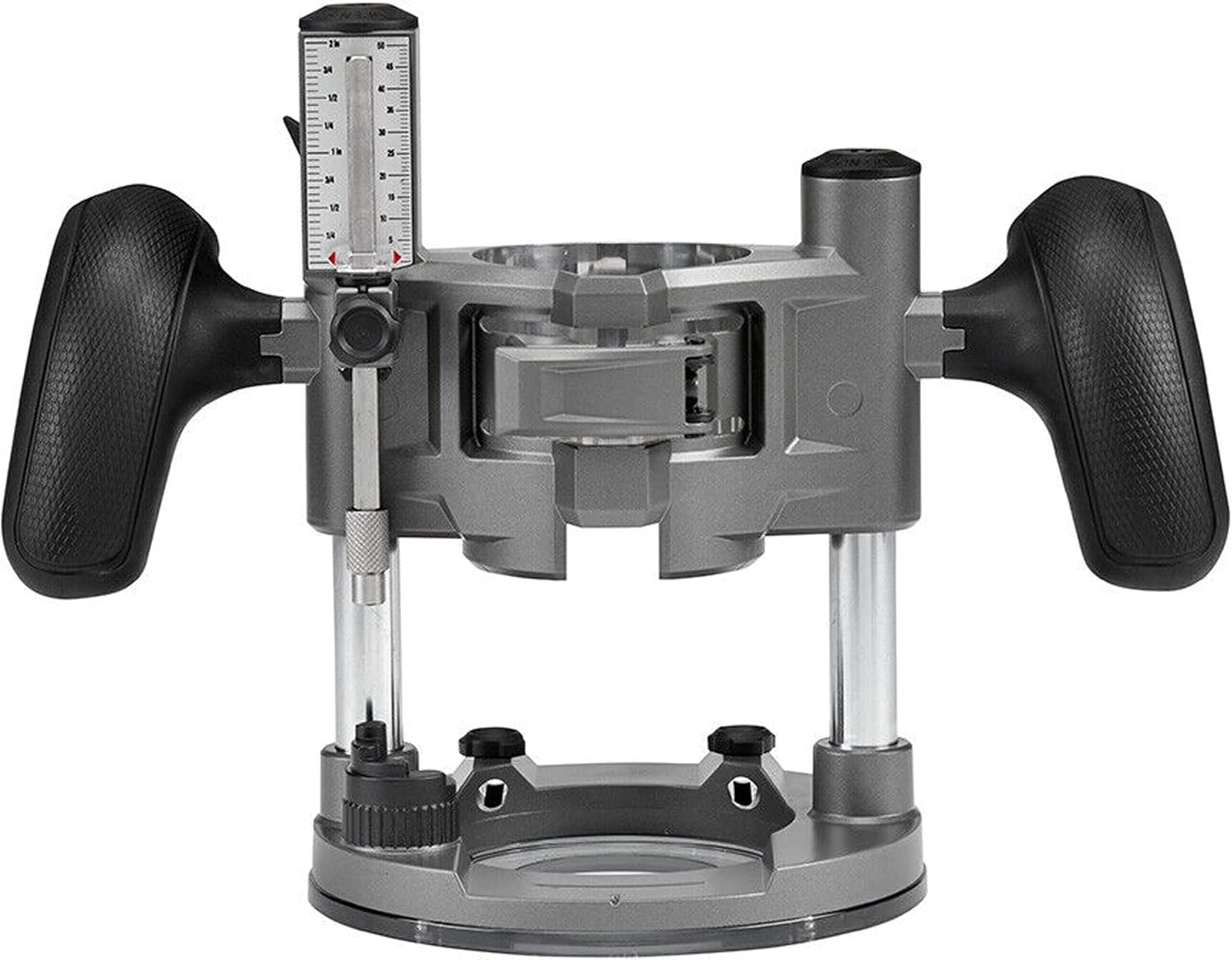 48-10-5601 for Milwaukee M18 FUEL Compact Router Plunge Base with 2' Plunge Depth, 6-Step Depth Stop Turret With 1/8' Step Increments