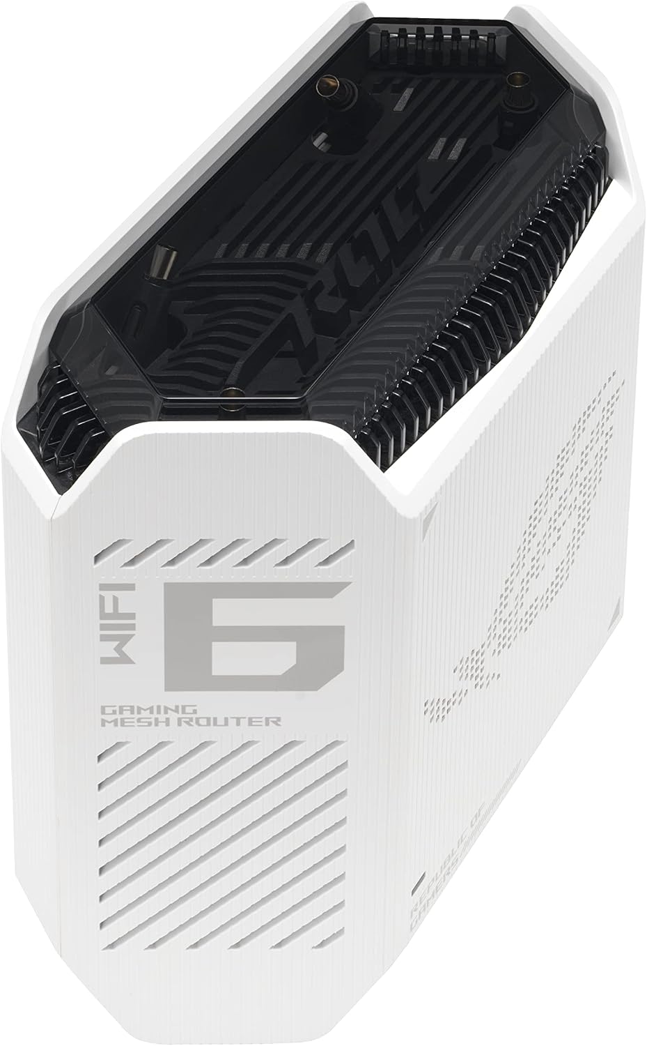 Asus Rog Rapture Gt6 (W-2-Pk) Tri-Band (2.4 Ghz / 5 Ghz / 5, W128282151 (Tri-Band (2.4 Ghz / 5 Ghz / 5 Ghz) Wi-Fi 6 (802.11Ax) White 4 Internal)