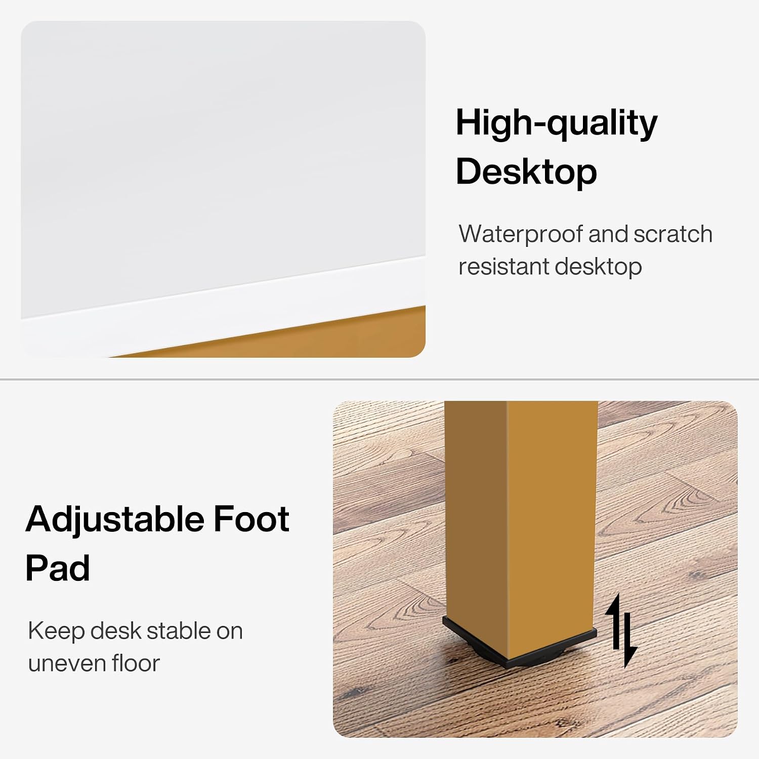 Tribesigns 6.5FT Conference Table, 78.7-Inch Rectangle Meeting Seminar Table, Large Business Tables for 6-8 People (Only Table)