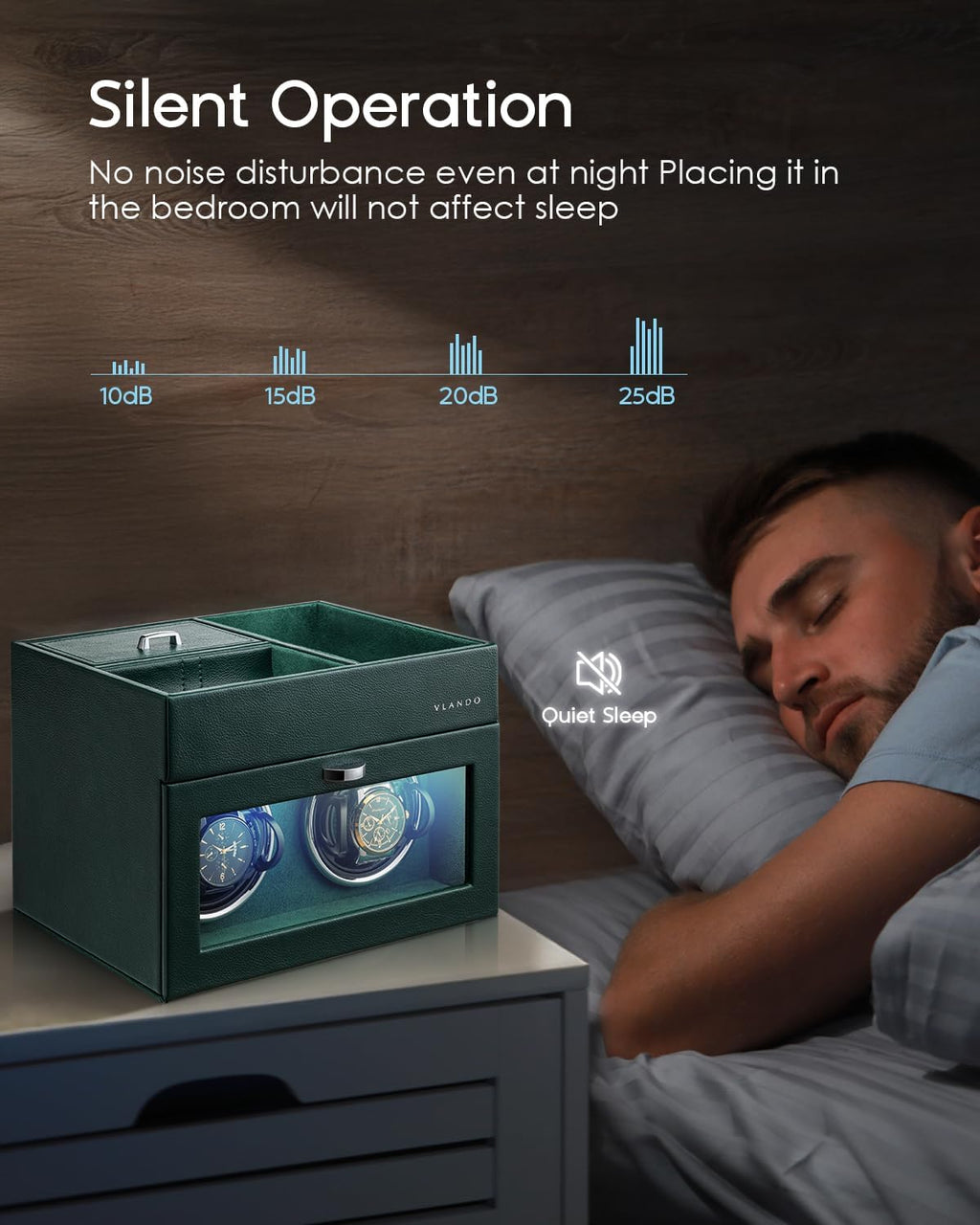 VLANDO Automatic Double for Men Gift