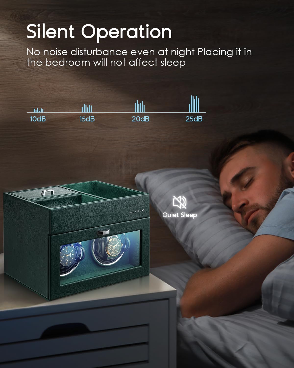 VLANDO Automatic Double for Men Gift