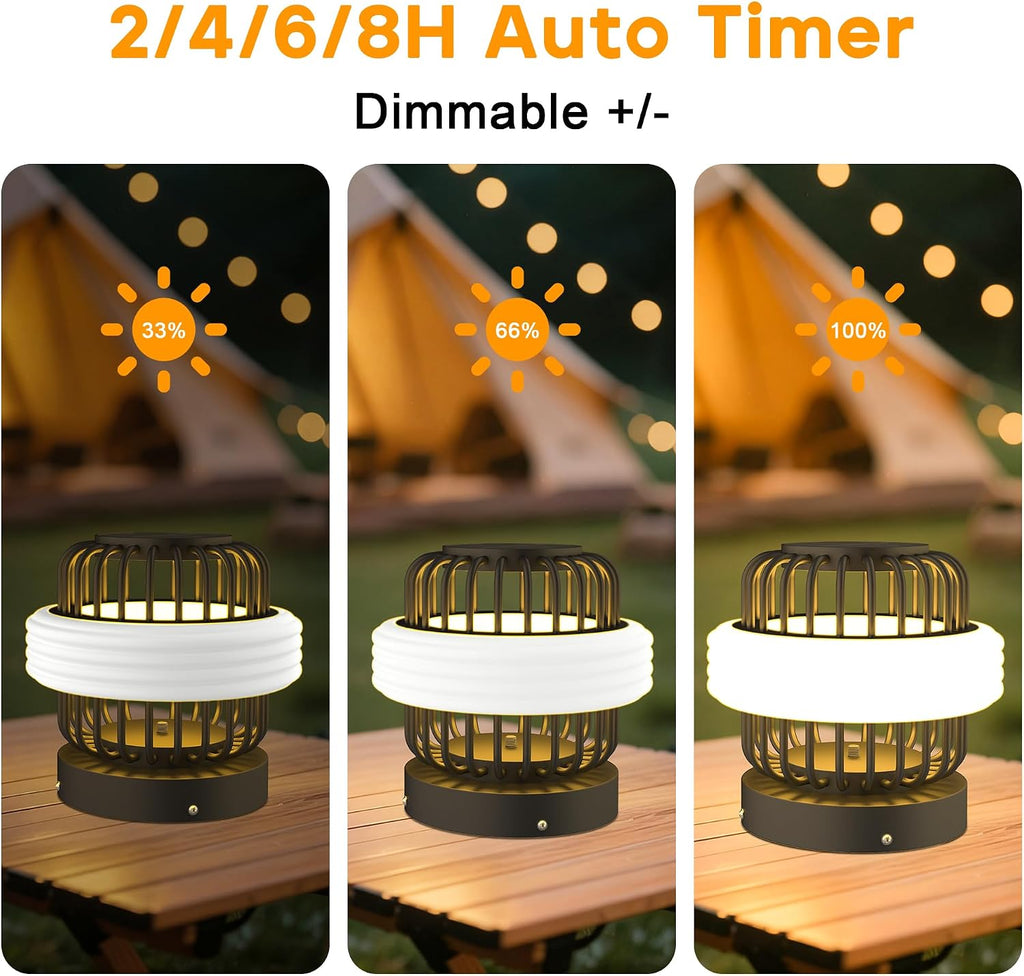 Solar Post Lights with Remote Control, Modern Pillar Light Dusk to Dawn IP54 Waterproof Solar Post Cap Lights with 3200K LED Outdoor Light Fixture for Garden Deck Patio Outside Lighting (Stripe )