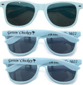 80PC Custom Sunglasses Personalized Bulk Party Favors Wedding Guests Logo Music Show Birthday Bachelorette Bridesmaid Gifts Garden 2024 Prom Customizable Glasses (Pale Blue)