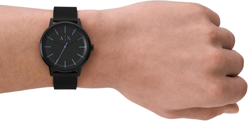 A|X Armani Exchange Men's Watch, Three-Hand Watches for Men