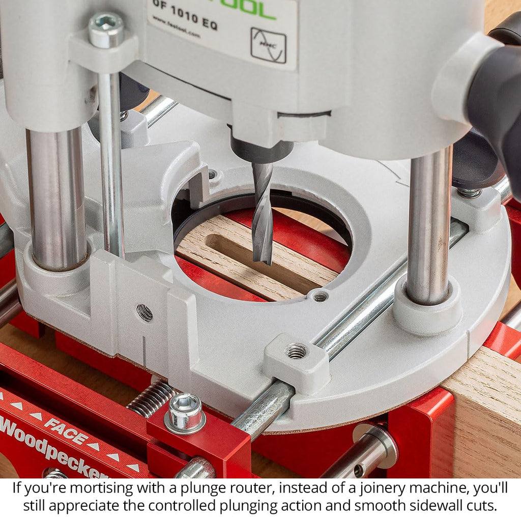 Mortise & Tenon Spiral 3-Piece Router Bit Set, 8mm Upcut Joinery Bit with Variable Helix for Smooth Plunging, Designed for Shaper Origin & Plunge Routers – USA Made US8208UV-3PC