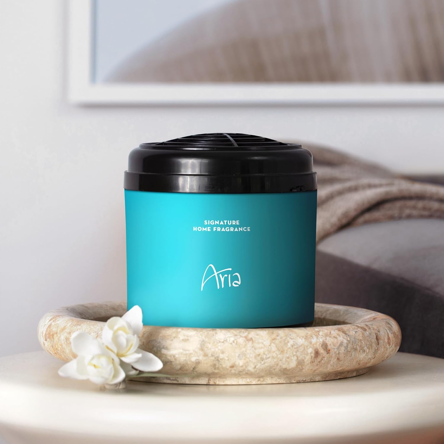 Aria Home Diffuser Machine & Cartridge - Luxury Hotel Fragrance - Vanilla, Lily of The Valley, Tuberose, Floral Gourmand and Amber - Signature Scent