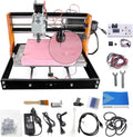 CNCTOPBAOS Upgrade 3018-PRO CNC Router Kit,with GRBL Offline Controller,with 3 Axis Limit Switches,Emergency Stop,DIY Mini Desktop Cutting Wood Acrylic PVC PCB Engraving Milling Machine