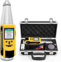 Concrete Rebound Hammer Tester 2.0 Inch OLED Screen Portable Resiliometer Test Meter Tool Test Scope of 10-60Mpa (1450-8702 PSI) Concrete Hammer Tester Support Data Export