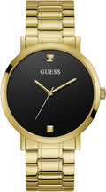 Guess Stainless Steel Genuine Diamond Dial Watch