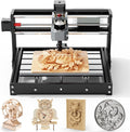 TTC3018 CNC Router Machine 3-Axis Engraving Machine Metal Engraver GRBL Control with Built-in WiFi, 775 Spindle Motor, Engraver Desktop CNC for Wood, Acrylic, Plastic, Aluminum (Black)
