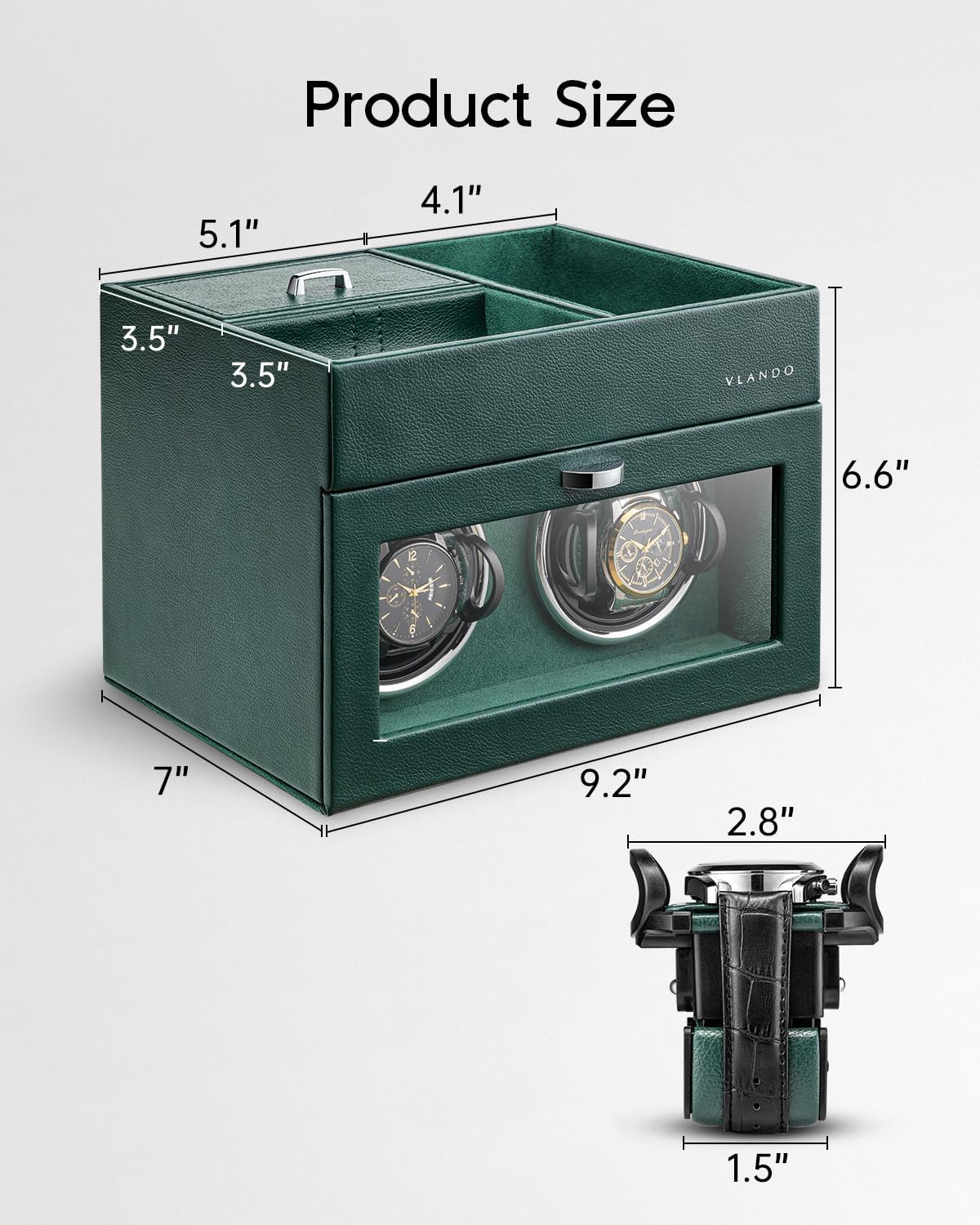 VLANDO Automatic Double for Men Gift