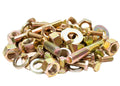 1250 Piece Grade 8 USS Bolt, Nut and Washer Assortment Head Cap Screws Flat and Lock Washers Hex Nuts