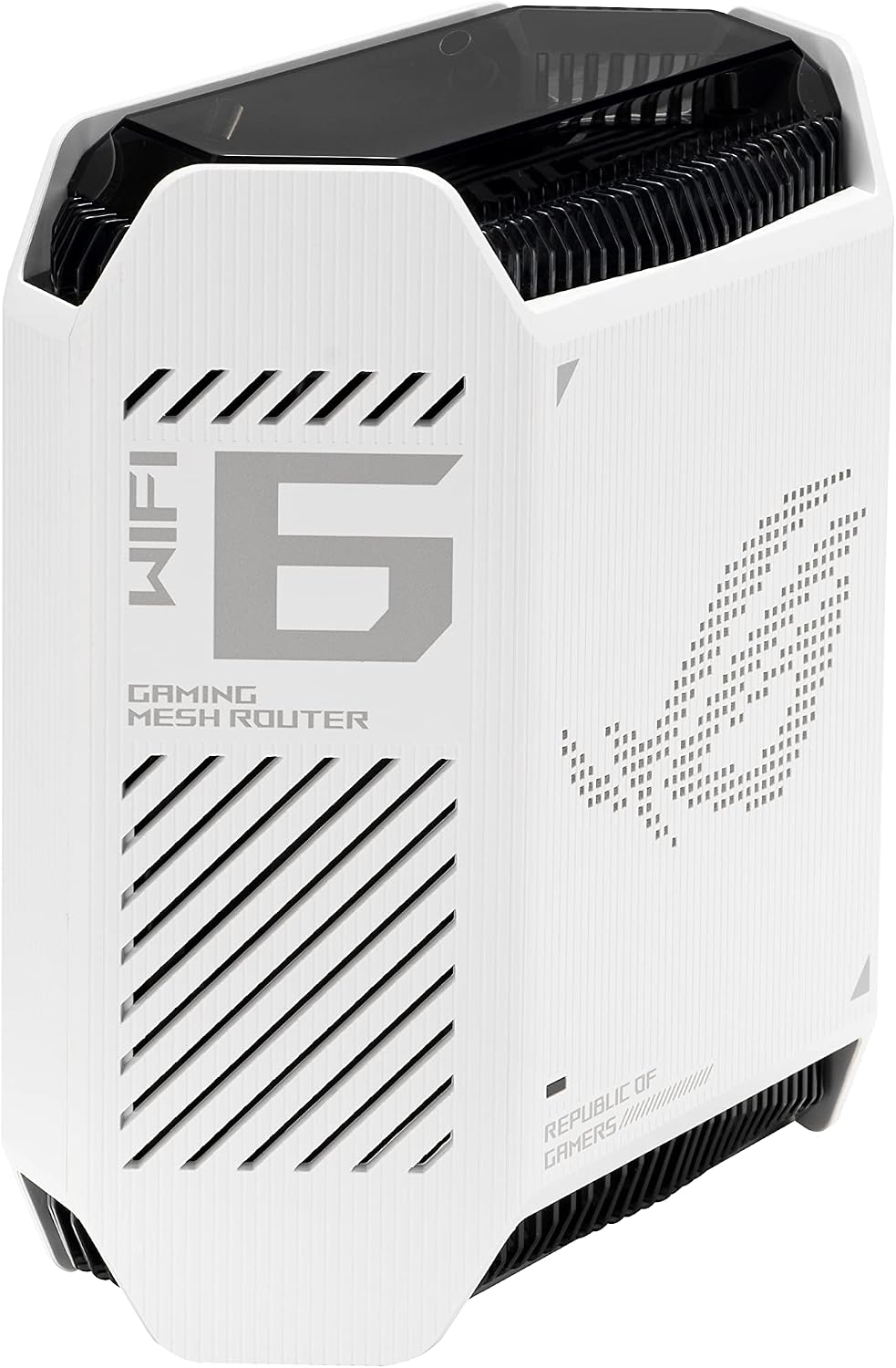 Asus Rog Rapture Gt6 (W-2-Pk) Tri-Band (2.4 Ghz / 5 Ghz / 5, W128282151 (Tri-Band (2.4 Ghz / 5 Ghz / 5 Ghz) Wi-Fi 6 (802.11Ax) White 4 Internal)