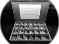 Fine Thread Metric 10.9 Bolt Assortment with Nuts & Washers M8 M10 M12 M14 950pc Hardware Fastener Kit Set RV9508S