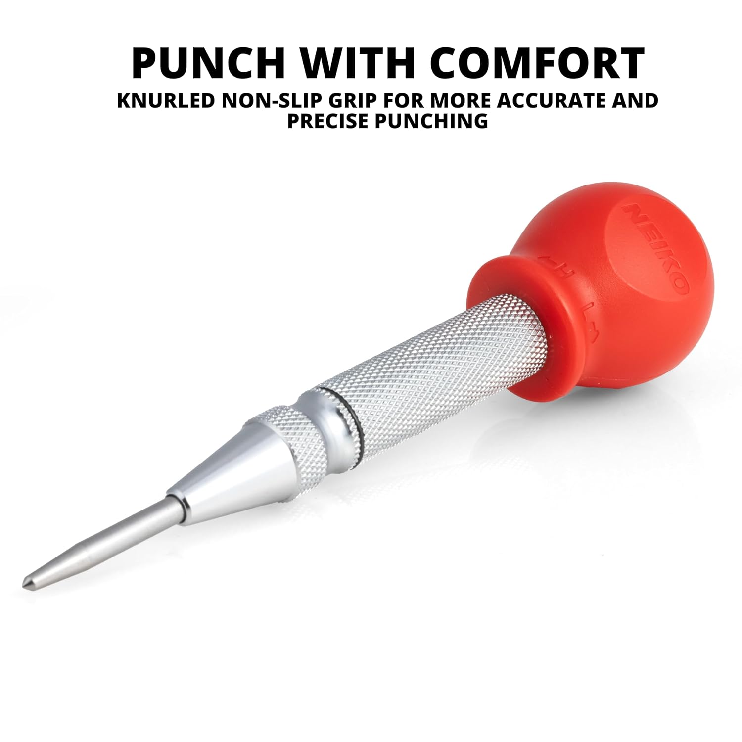 NEIKO 02638A 5-Inch Automatic Center Punch for Metal, Adjustable Impact Spring Loaded Center Punch Tool, Spring Punch, Center Punch Spring Loaded, Auto Center Punch (Pack of 20)