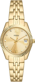 Fossil Women's Watch, Scarlette Quartz Stainless Steel Three-Hand Watch for Women