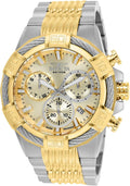 Invicta Men's Bolt Quartz Watch with Two-Tone-Stainless-Steel Strap, 16