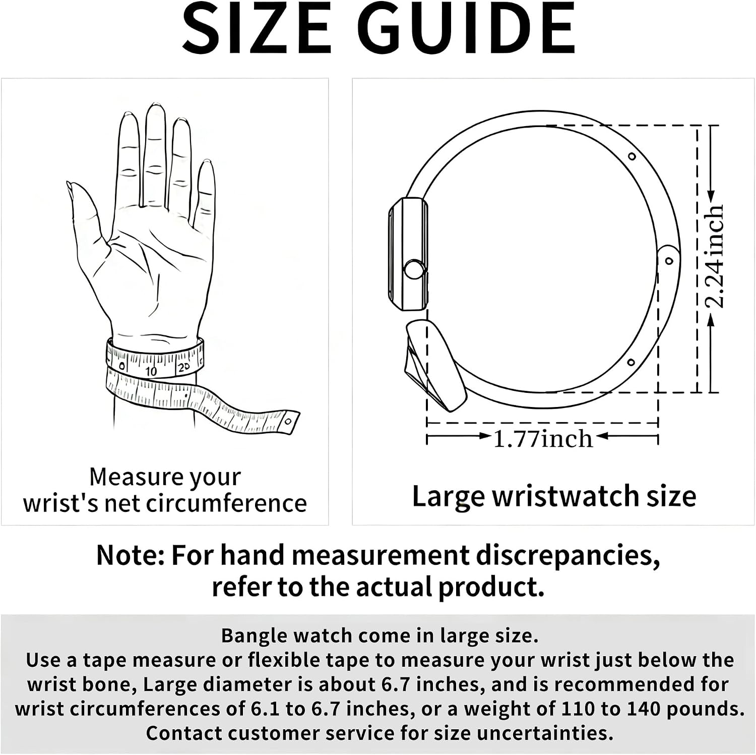 SAGA Illusion Women's Luxury Jewelry Bangle Watch, Mineral Case, 316L Stainless Steel Bracelet with Danube Crystals, Swiss Quartz Movement, 30M Water Resistant, Unique Gift for Her