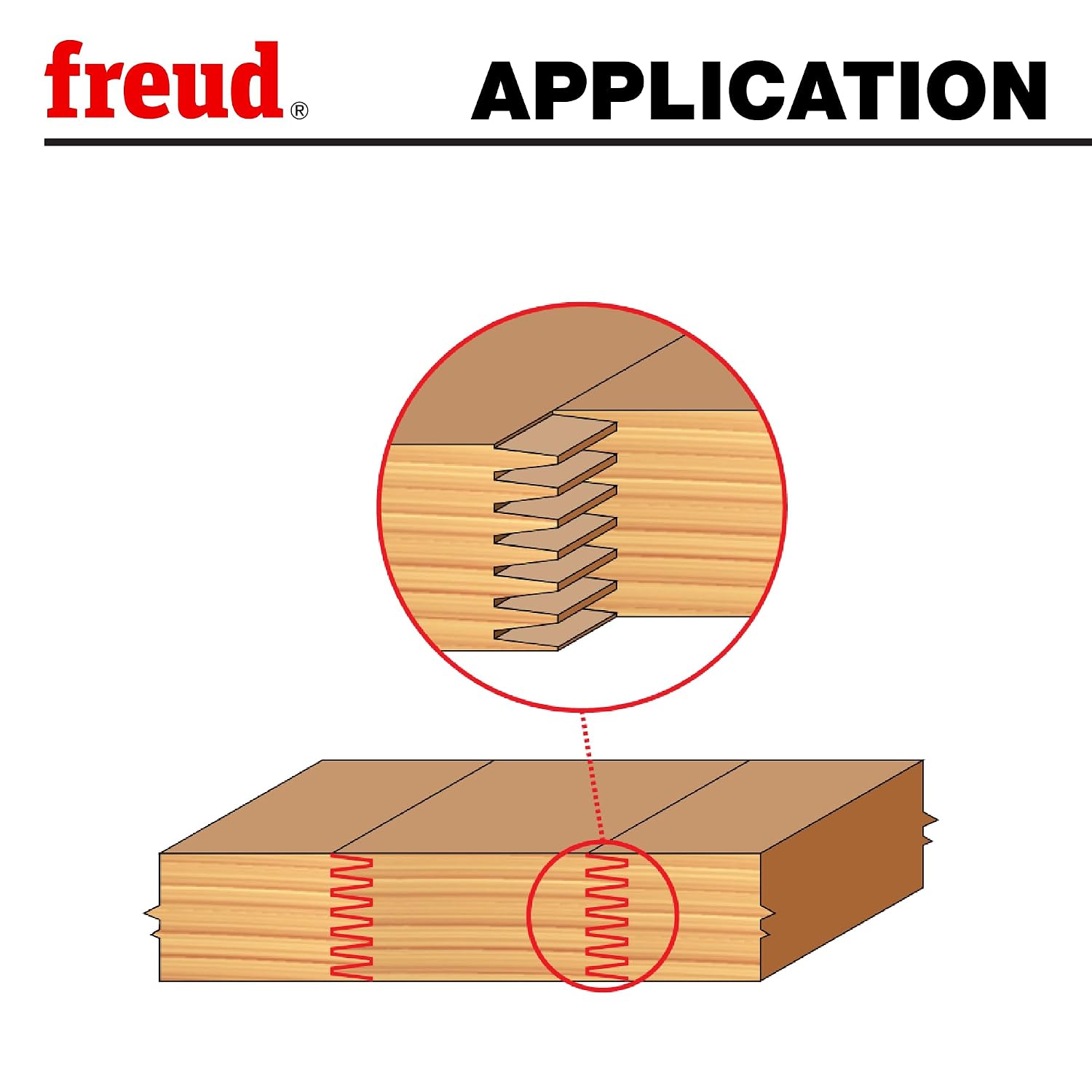 Freud 99-039: 2' (dia.) Variable Height Finger Joint Bit with 1/2' shank