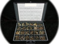 Metric Grade 10.9 J.I.S Flange Nut & Bolt/Screw Assortment Kit M6, M8 & M10 Hardware Fastener Kit Set RV9263S