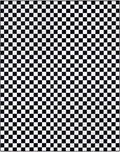 Gertmenian Indoor Boho Area Rug - 8x10 Large, Non Slip, Super Strong, Ideal for High Traffic Areas in Bedroom, Living Room, Kitchen - Checker, Black, White, 28626