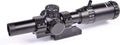 Hammers 1-4x20 Lightweight Compact Short Rifle Scope w/Illuminated Etched Glass Circle Reticle Finger Adjustable Lockable External Turret Screws Speed Throw Lever Offset Scope Mount 1inch Tube
