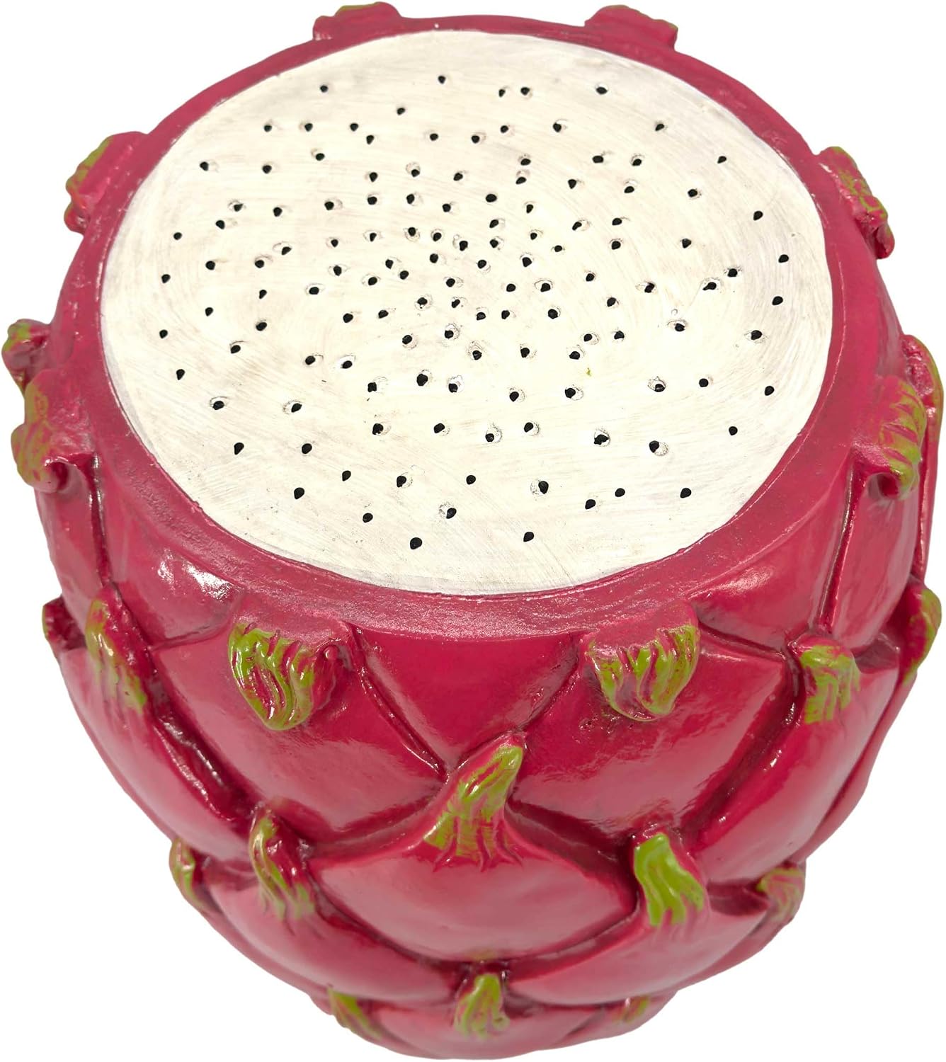 Galt International 18' Dragonfruit Tropical Fruit Stool Side Vibrant Table Home Decor Plant Stand Garden Indoor Outdoor Decorations