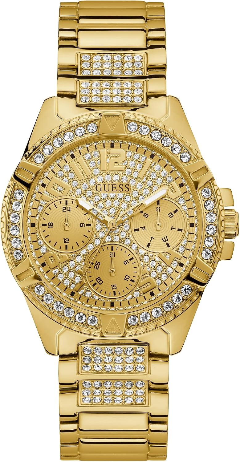 Guess Women's| Analog Trend Watch| Stainless Steel Case| Stainless Steel Bracelet | 50M Water Resistance