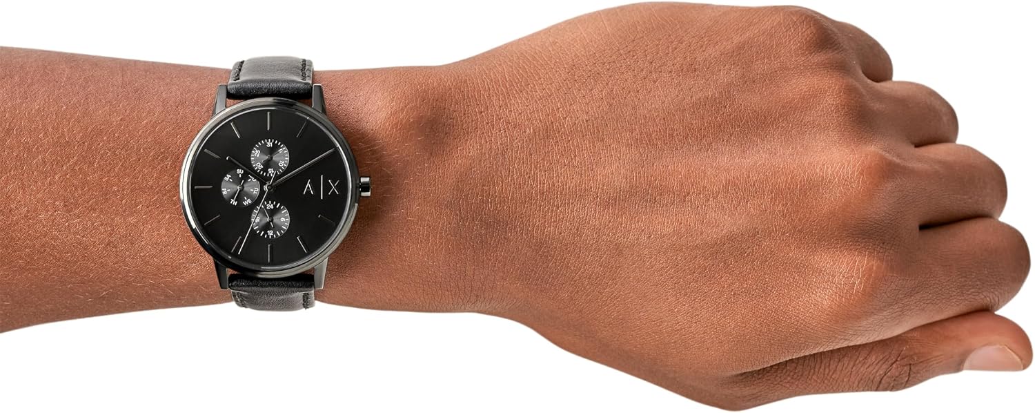 A|X Armani Exchange Men's Watch, Three-Hand Watches for Men