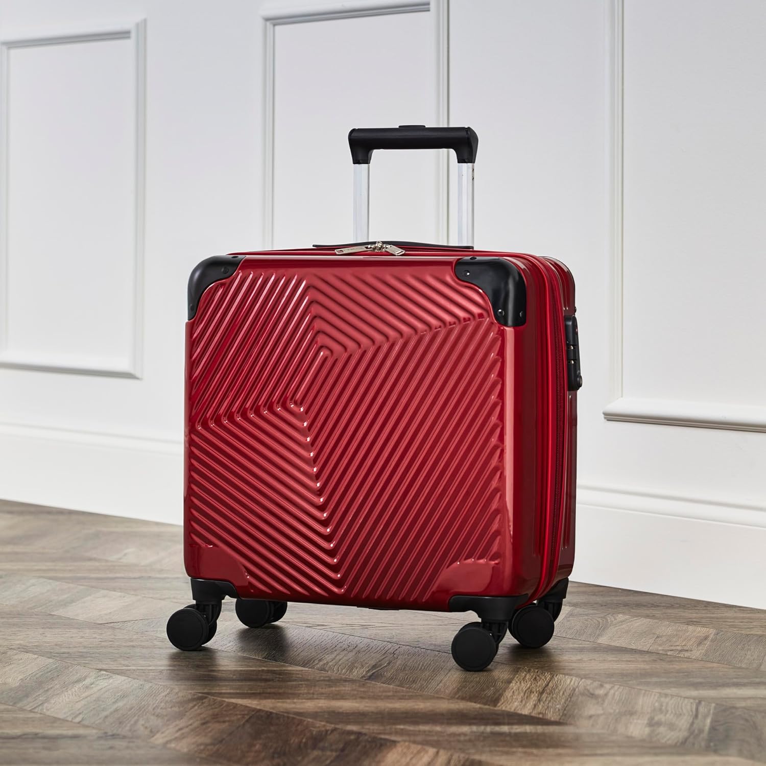 Wine Enthusiast Vino-Voyage 2.0 TSA-Approved 6-Bottle Wine Suitcase