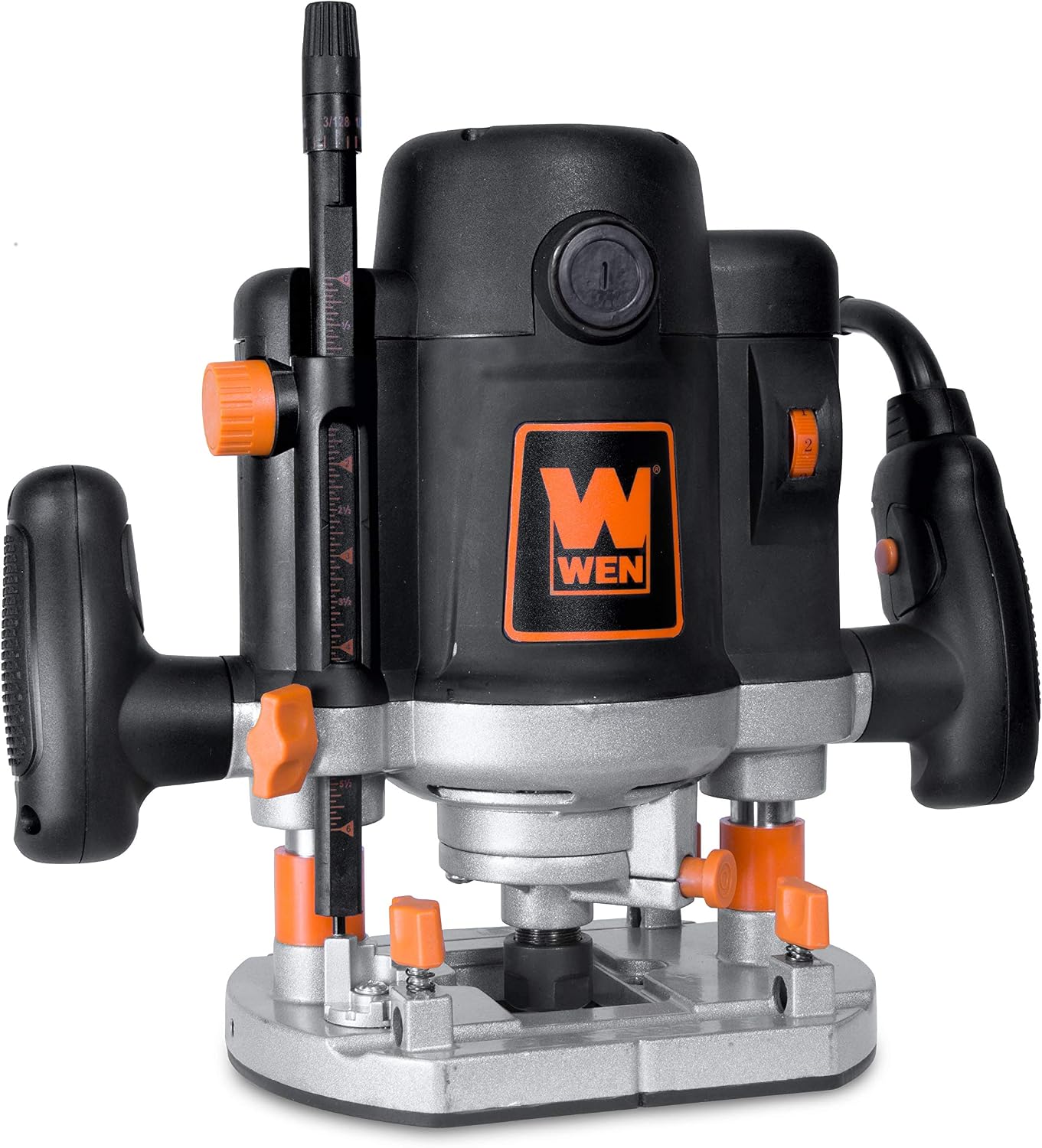 WEN 15-Amp Plunge Woodworking Router Kit + 6.6-Amp Variable Speed Orbital Jig Saw with Laser and LED Light