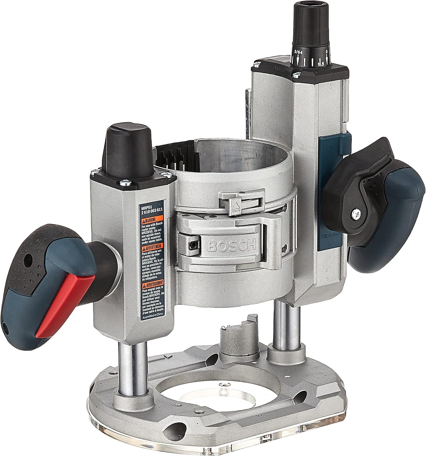 BOSCH MRP01 Router Plunge Base for MR23-Series Routers, Blue