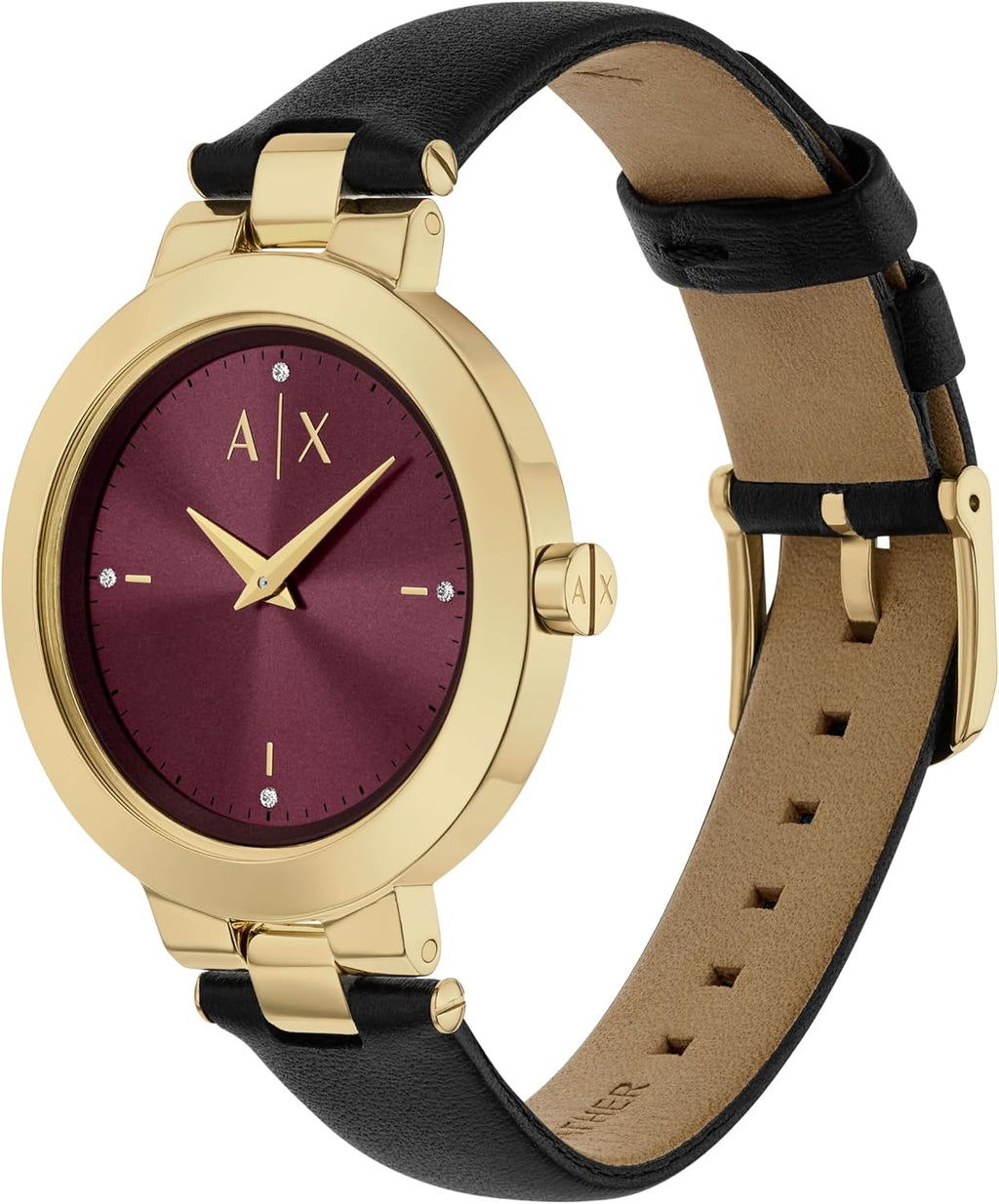 Armani Exchange A|X Women's Watch, Two-Hand Stainless Steel Watch for Women