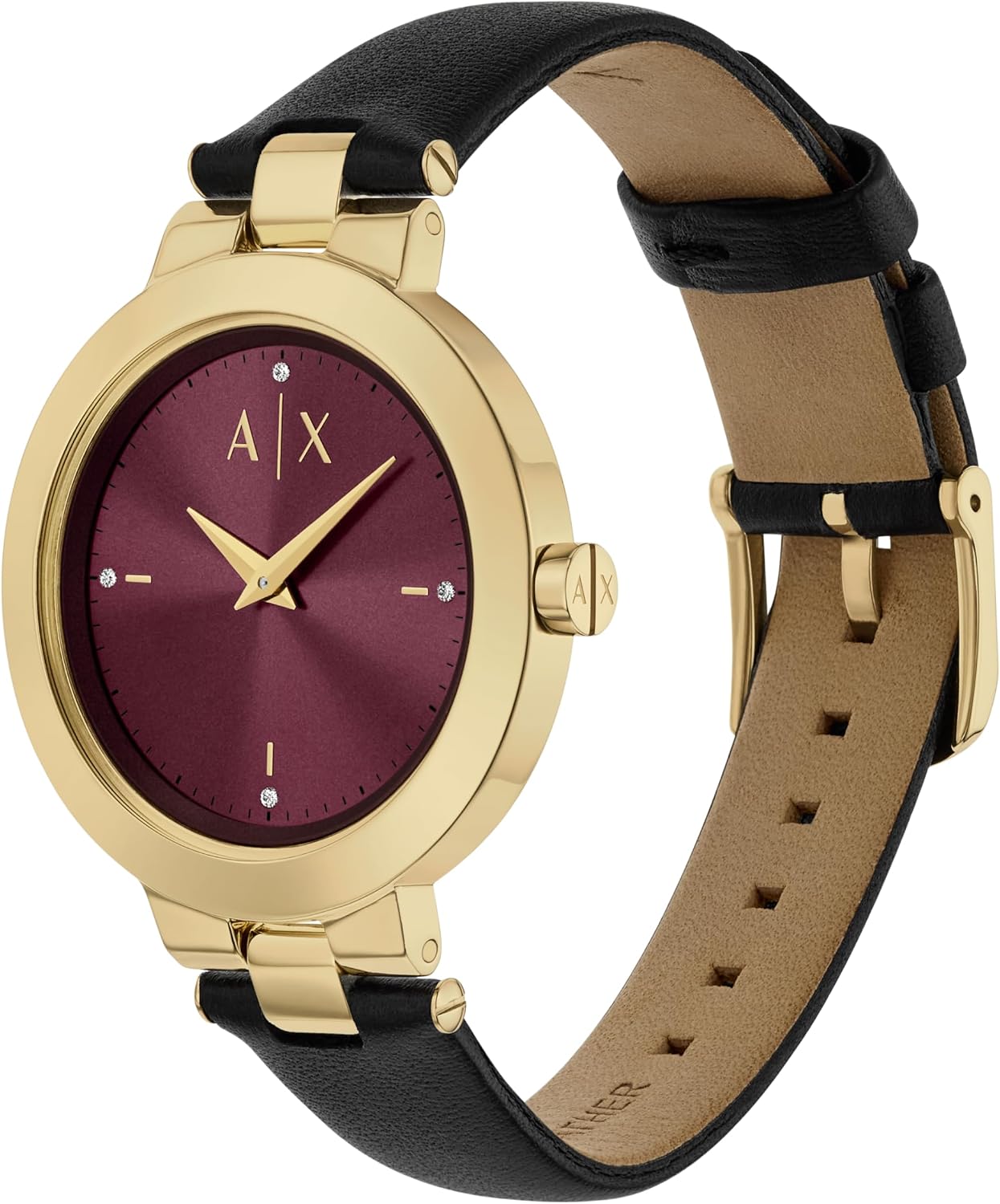 Armani Exchange A|X Women's Watch, Two-Hand Stainless Steel Watch for Women
