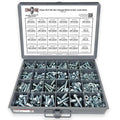 Metric Class 10.9 JIS Hex Cap Flange Frame Bolts & Serrated Flange Nuts Assortment Kit - 402 Pieces!