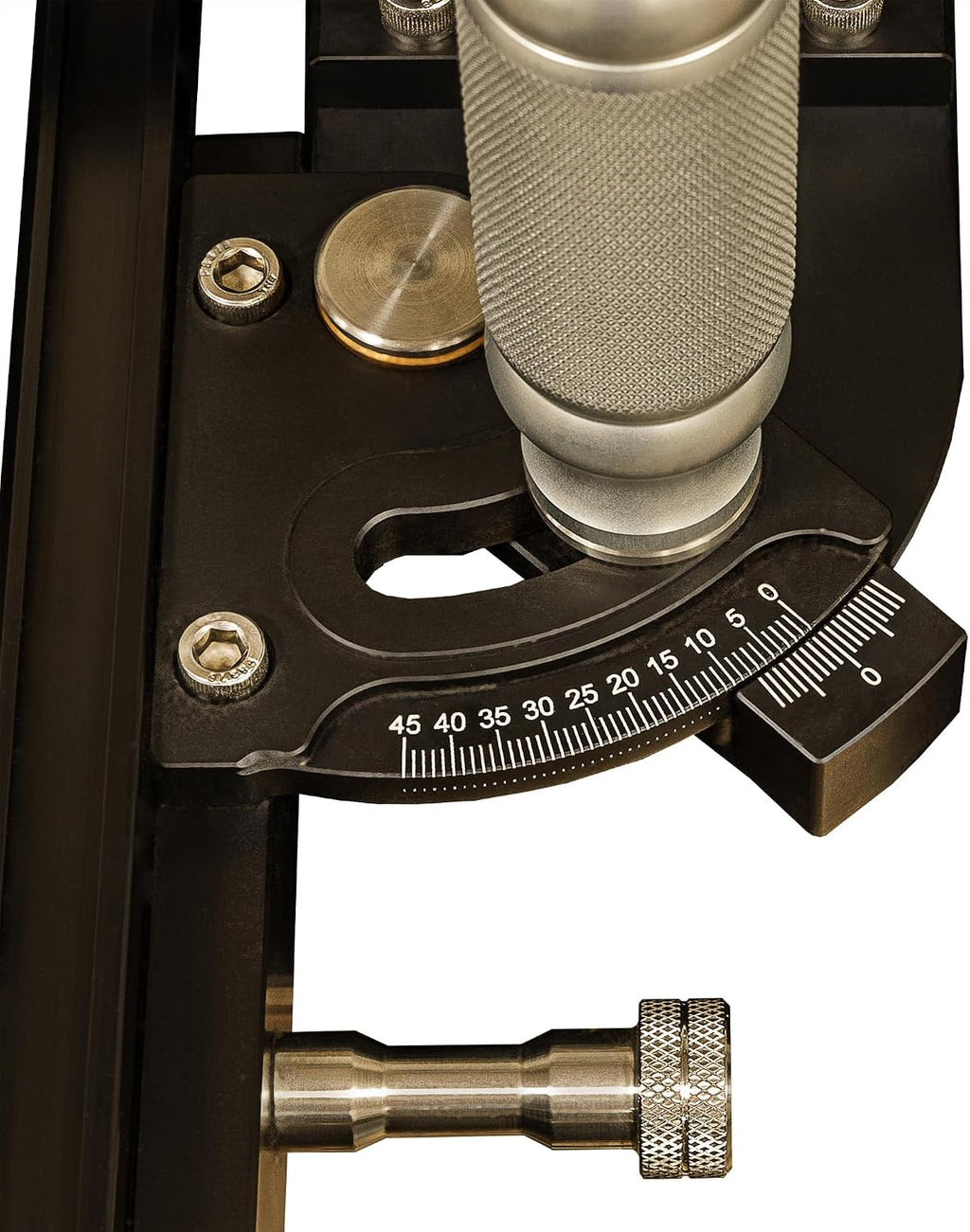 JessEm 06100 Miter Slide II Precision Miter Slot Accessory for Woodworking Router Tables with Dual Aluminum Tracks for Sleds, Jigs & Fixtures