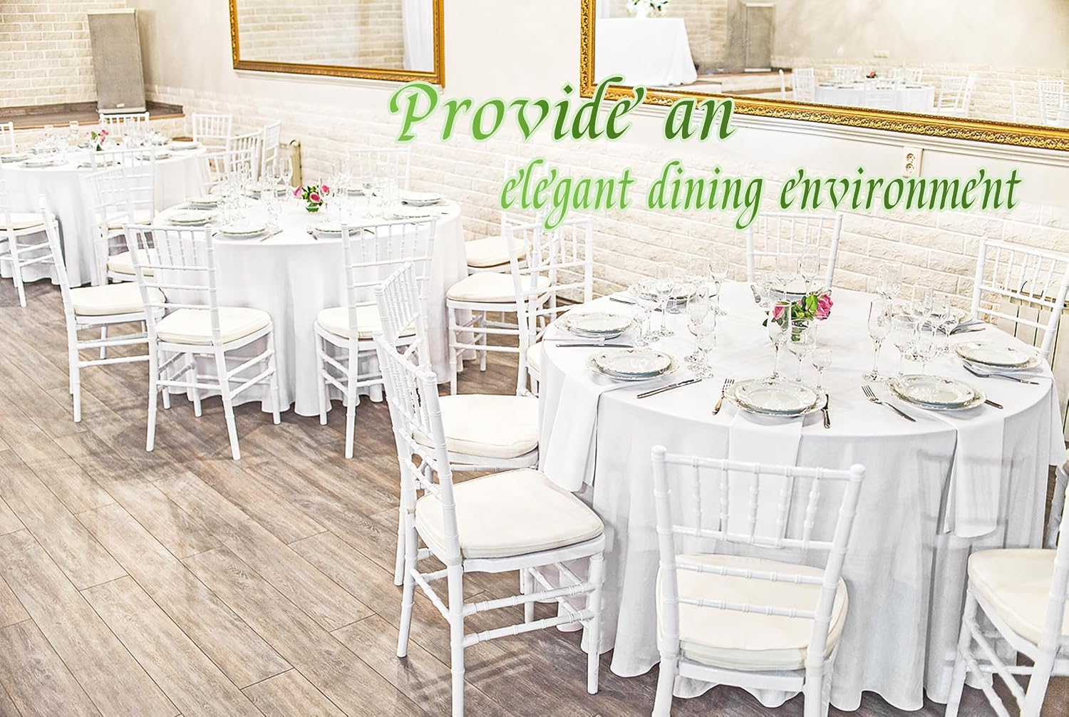 12 Pack Round Tablecloth 120 inch White Table cloths for Round Tables,Stain and Wrinkle Resistant Washable Polyester Tablecloths White Table Cloth 120 Inch Table Cloth for Wedding Party Birthday