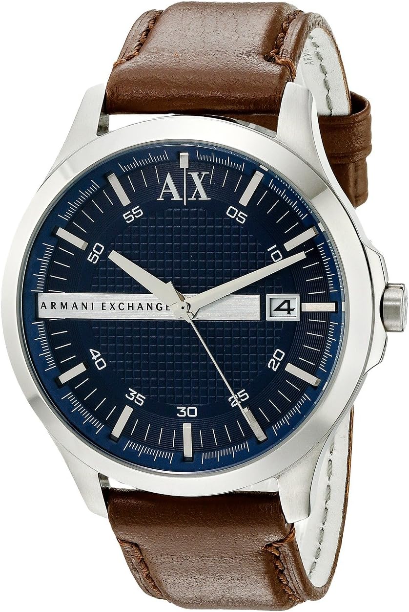 A|X Armani Exchange Men's Watch, Three-Hand Stainless Steel Watch for Men