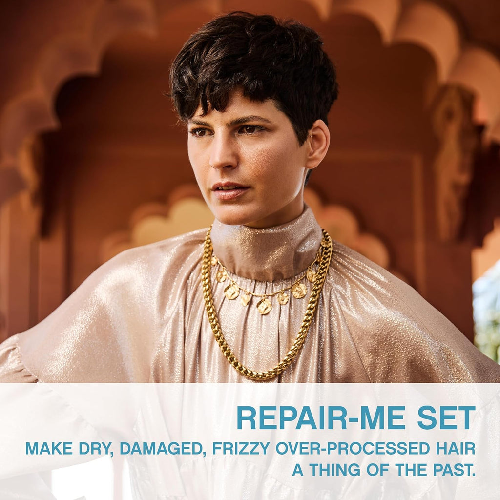KEVIN.MURPHY REPAIR-ME.WASH & RINSE - Moisturising Hair Repair Shampoo - Hair Repair Conditioner - For All Hair Types Needing Repair - Sulphate & Paraben Free - 1 L / 33.8 fl oz - 2 Pack