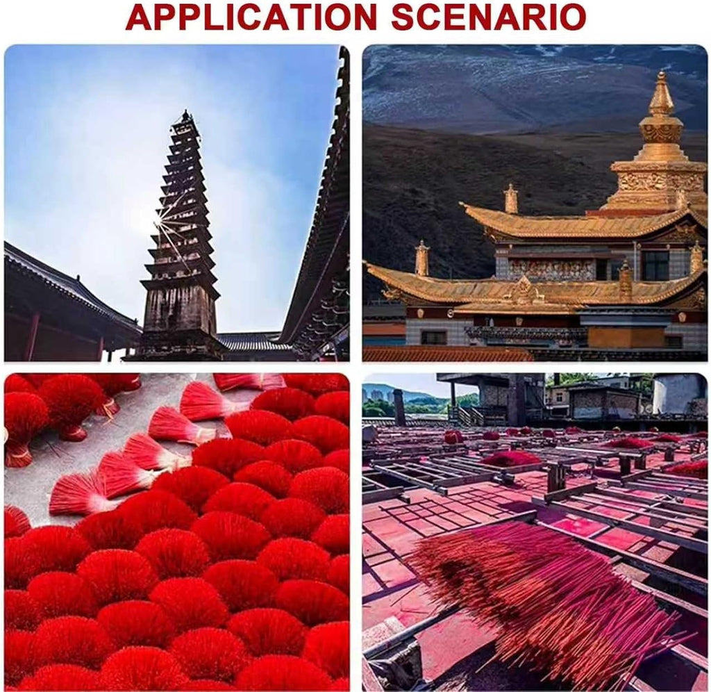 Manual Stick Incense Making Machine, Buddha Incense/Clay Extruder, Incense Making Tool, with 3 Different Sized Mould Plates(2/2.5/3mm), Adjustable Stand 50-56 Cm, for DIY Fragrance Accessory