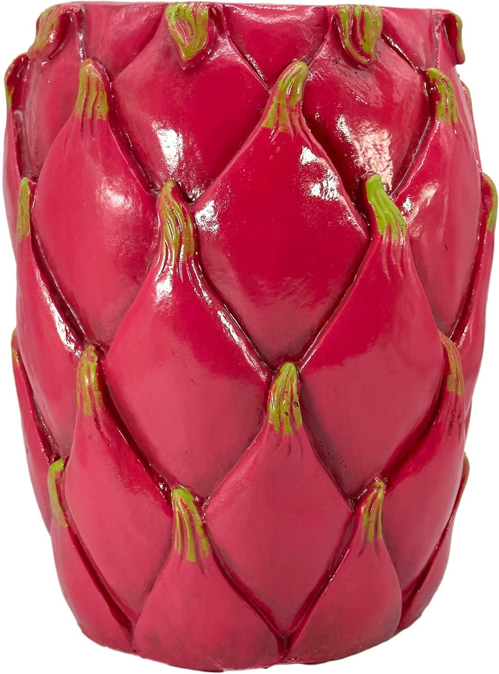 Galt International 18' Dragonfruit Tropical Fruit Stool Side Vibrant Table Home Decor Plant Stand Garden Indoor Outdoor Decorations