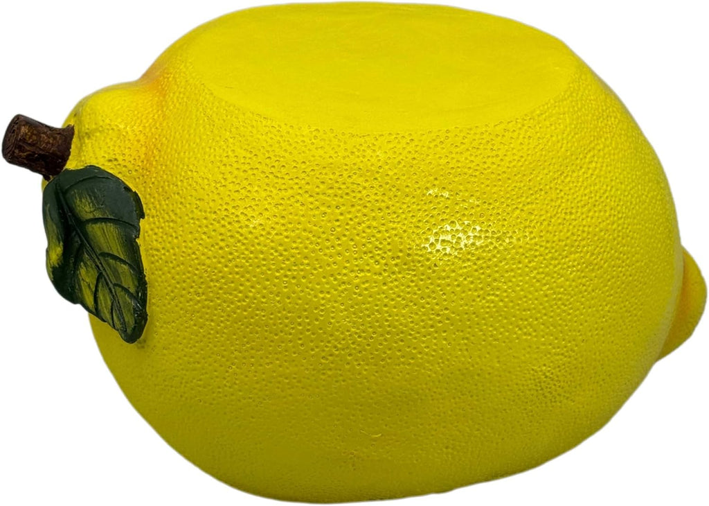 Galt International 10' Yellow Lemon Fruit Stool Plant Stand for Home Decor Plant Stand Garden Indoor Outdoor Decorations