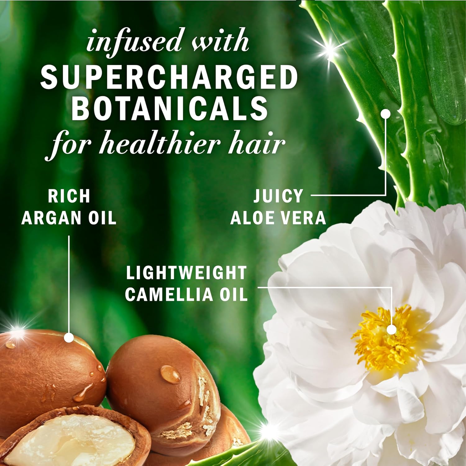 Herbal Essences Argan Oil Repair Shampoo & Conditioner Set, Moisturizes & Smoothes, Paraben-Free, Color-Safe, pH-Balanced, Citrus Scent, 20.2 Fl Oz, 8-Pack