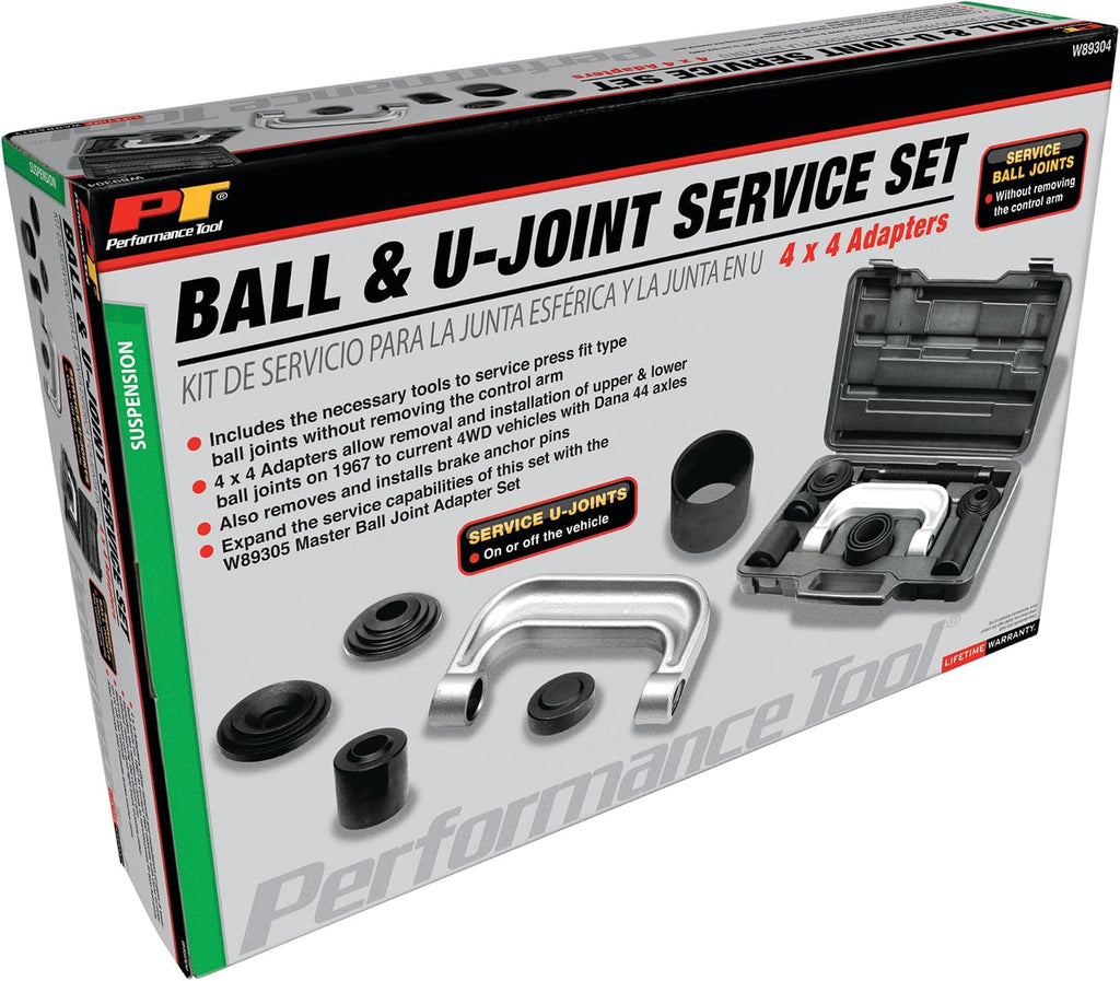 Performance Tool W89304 4-in-1 Ball Joint Adapter Set
