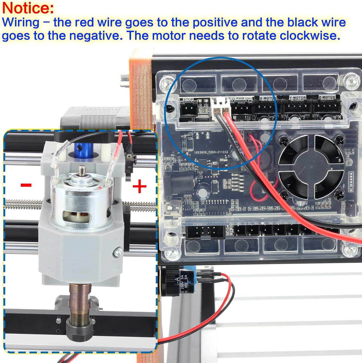 RATTMMOTOR Upgrade 3018-PRO CNC Wood Router Machine Kit 3 Axis GRBL DIY Mini CNC Engraver Milling Machine+Emergency Stop and Limit Switch for Cutting Plastic Acrylic PVC PCB Wood