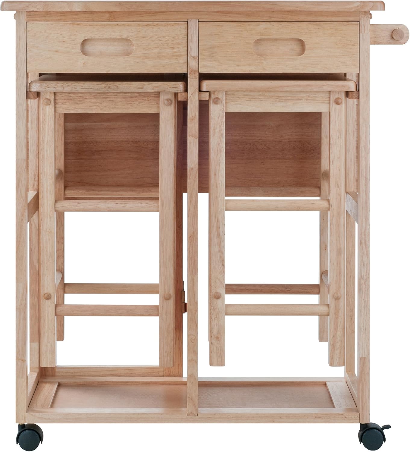 Winsome Wood Suzanne Kitchen, Square, Natural, Beech