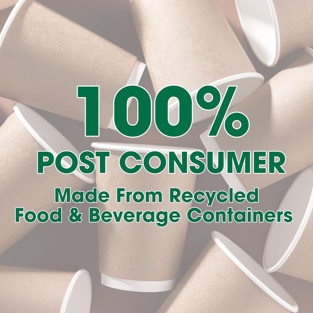 PrintWorks 100% Recycled Printer Paper 8.5' x 11' White - 20 lb Copy & Multipurpose Computer Paper - 2400 Sheets/Carton, 80 Cartons/Pallet, 192,000 Sheets - Made in the USA - 92 Bright (00018PAL)