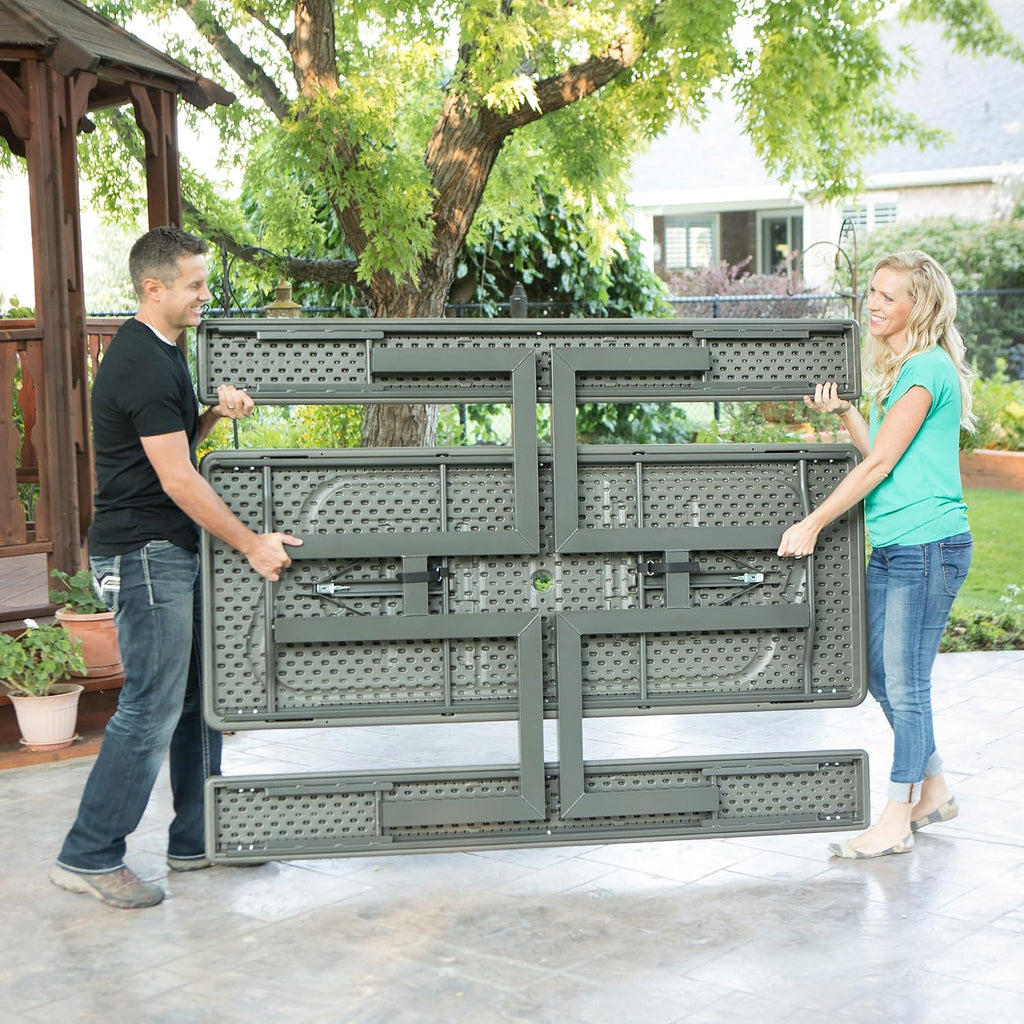 LIFETIME 6-Foot Craftsman Folding Picnic Table